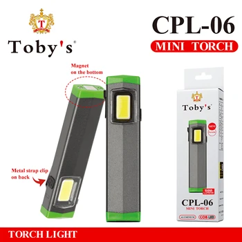 TOBYS CPL 06 300LM Мини квадратный маленький фонарик для кемпинга, уличный светильник, магнитный крючок из алюминиевого сплава, легко носить с собой