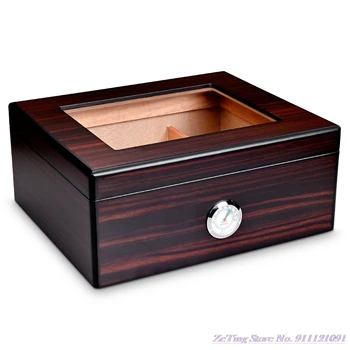 Горячая кедровая коробка для сигар простой качественный дизайн роскошный мягкий портативный увлажнитель воздуха коробка для сигарет 258x218x106mm max50