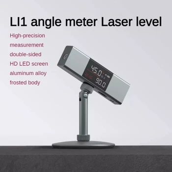 L1 Лазерный Уровень Измеритель Угла Литья Измерительный Инструмент Транспортир Цифровой Инклинометр Строительные Инструменты Угловая Линейка